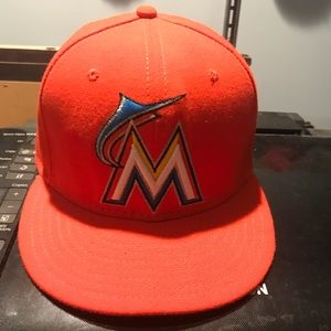 Miami Marlins Fitted Hat